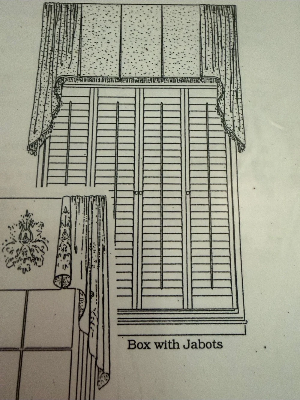 M'Fay Patterns Inverted Box Pleat & Charleston Valance - 9263 Uncut